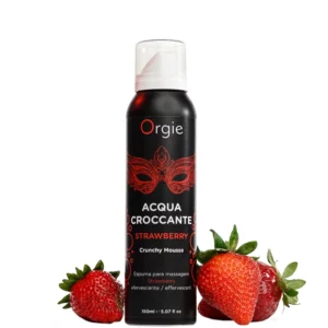 Mousse Crépitante Acqua Croquante Fraise Orgie