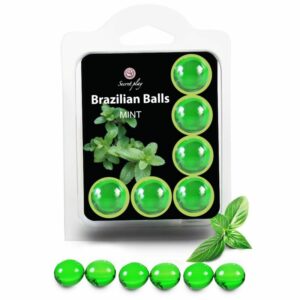 Boules Brésiliennes Parfum Menthe x6