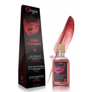 Kit de Massage Gourmand Orgie Sexy Therapy Fraise