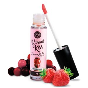 Gloss à Lèvres Vibrant Kiss Fraise Secret Play