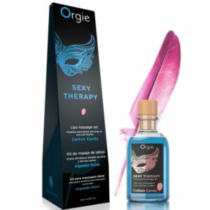Kit de Massage Comestible Orgie Sexy Therapy Barbe à Papa