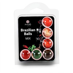 Boules Brésiliennes Aromatisées Mix x6