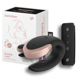 Vibromasseur Connecté pour couple Double Love Satisfyer
