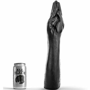 Gode Fisting XXL All Black 40 cm