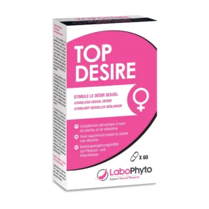 Stimulant Sexuel Féminin TopDesire 60 gélules