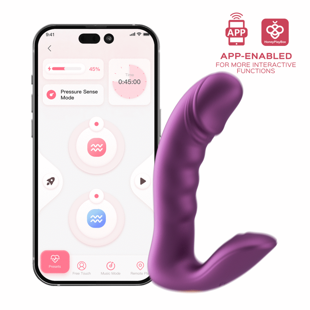 Vibromasseur Rotatif Point G Clitoris Connecté Rora 2