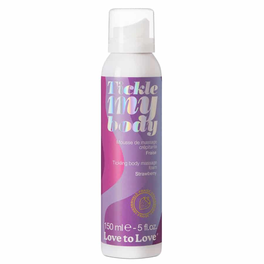 Mousse de massage crépitante Tickle my Body Fraise à Abidjan